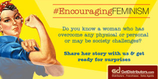 GetDistributors.com to #EncourageFEMINISM Socially