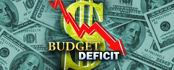 April-May Fiscal Deficit is 45.6% of Budget