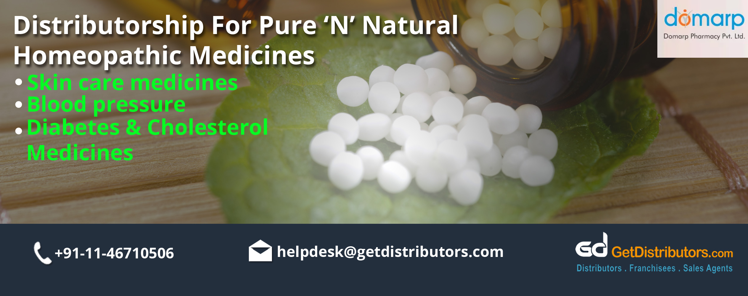 Pure & Natural Homeopathic Medicines