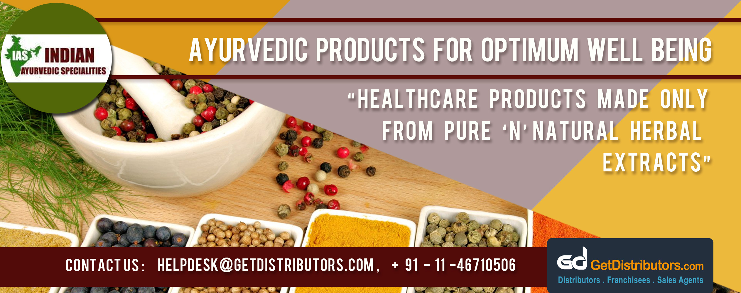 Ayurvedic Products for Optimum Well Being