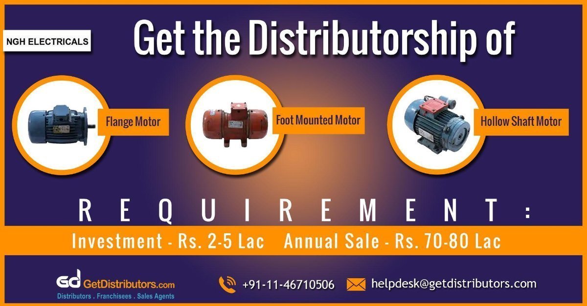 NGH Electricals Offering Highly Efficient Electric Motors At Affordable Price