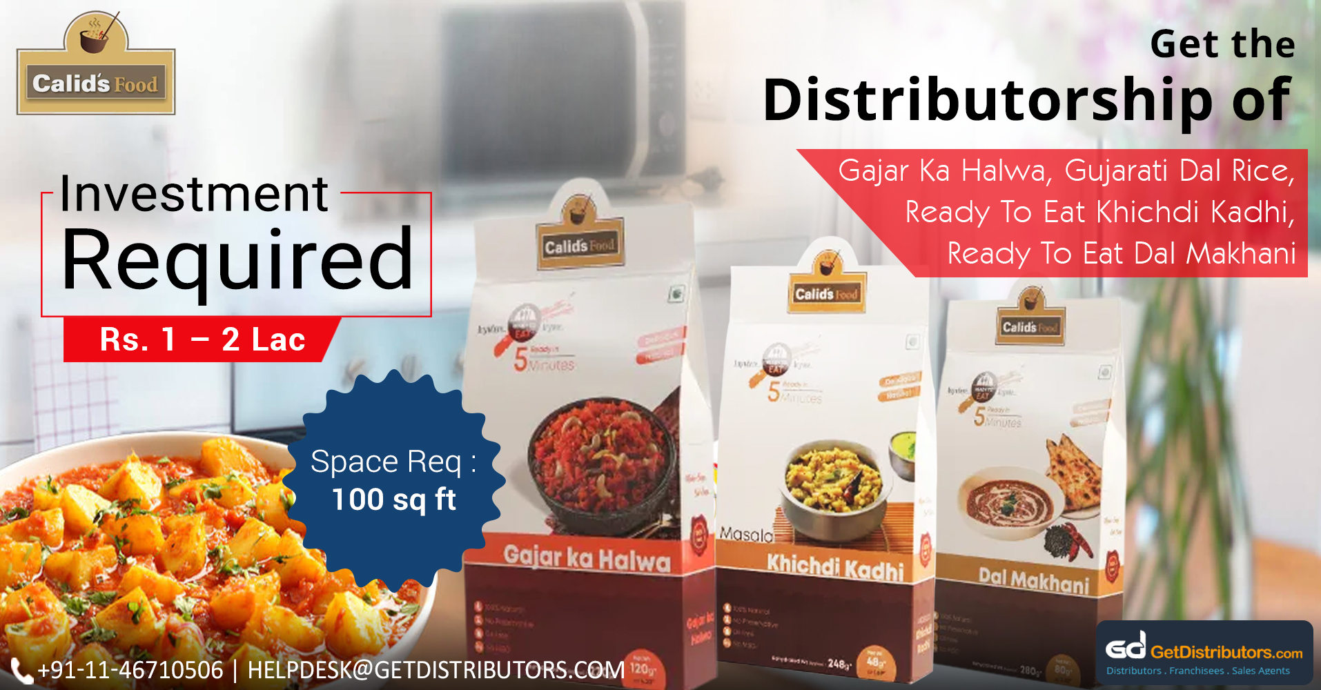 Presenting Our Premium Grade Range Of Ready To Eat Food Products: Calid Food Private Limited