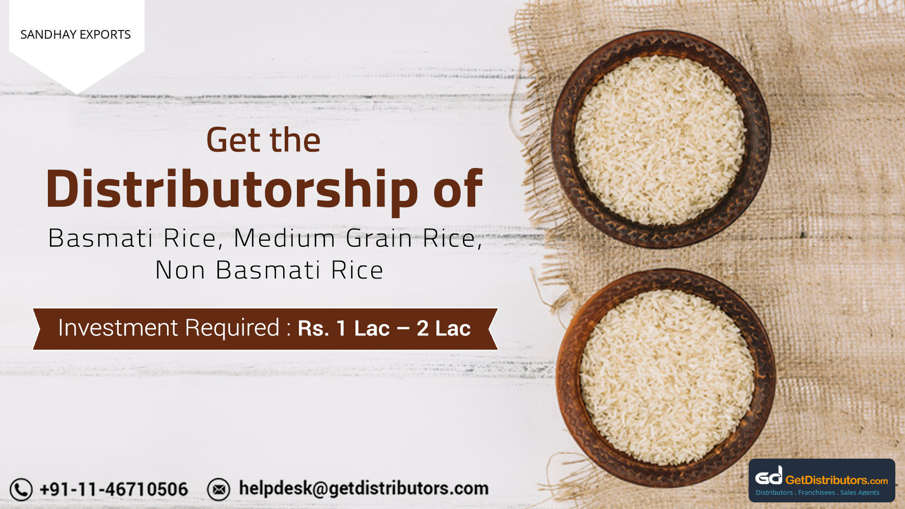 Variety Of High Quality And Healthy Rice
