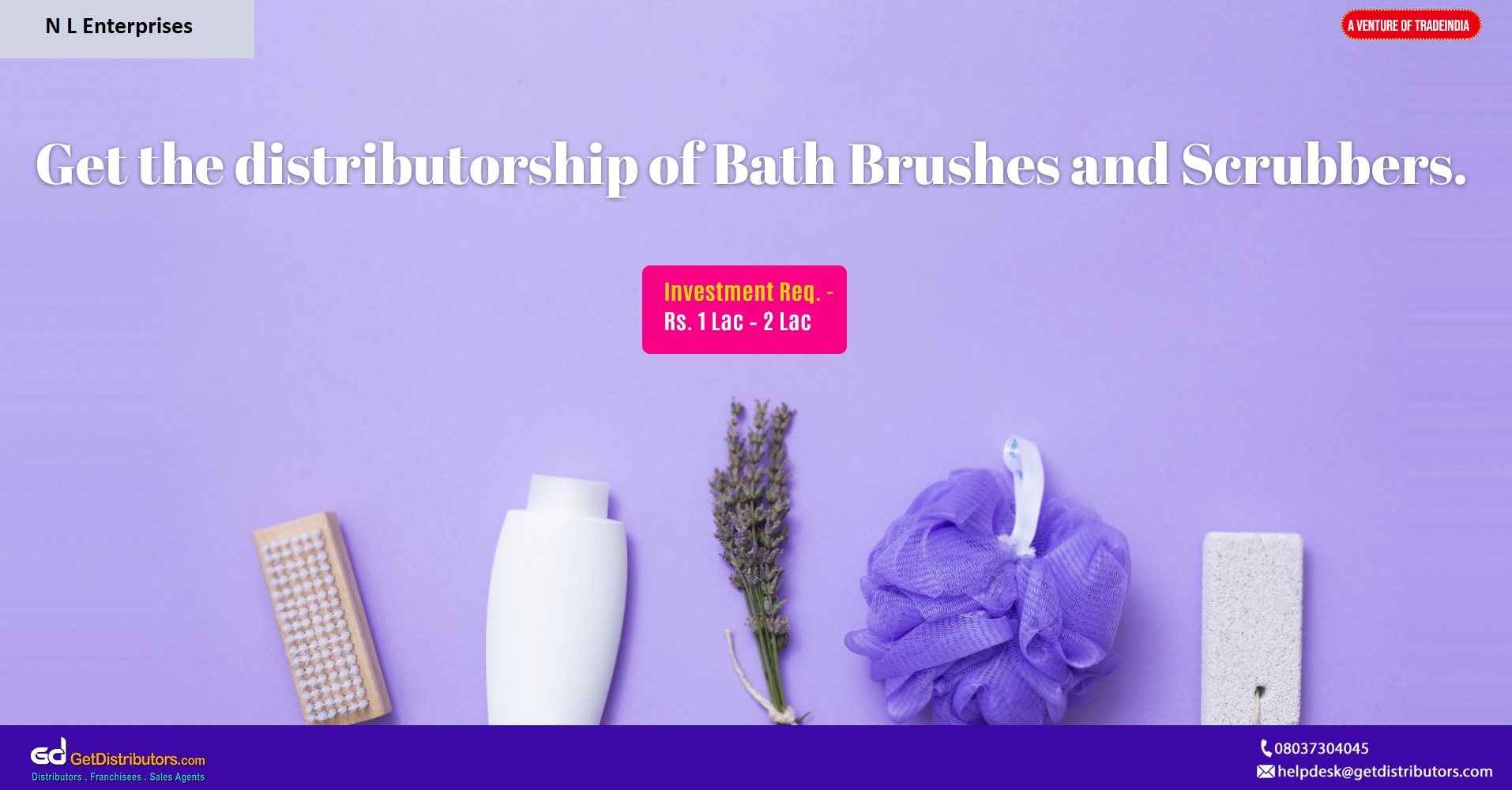 Presenting to you a wide range of bath brushes and scrubbers for distribution