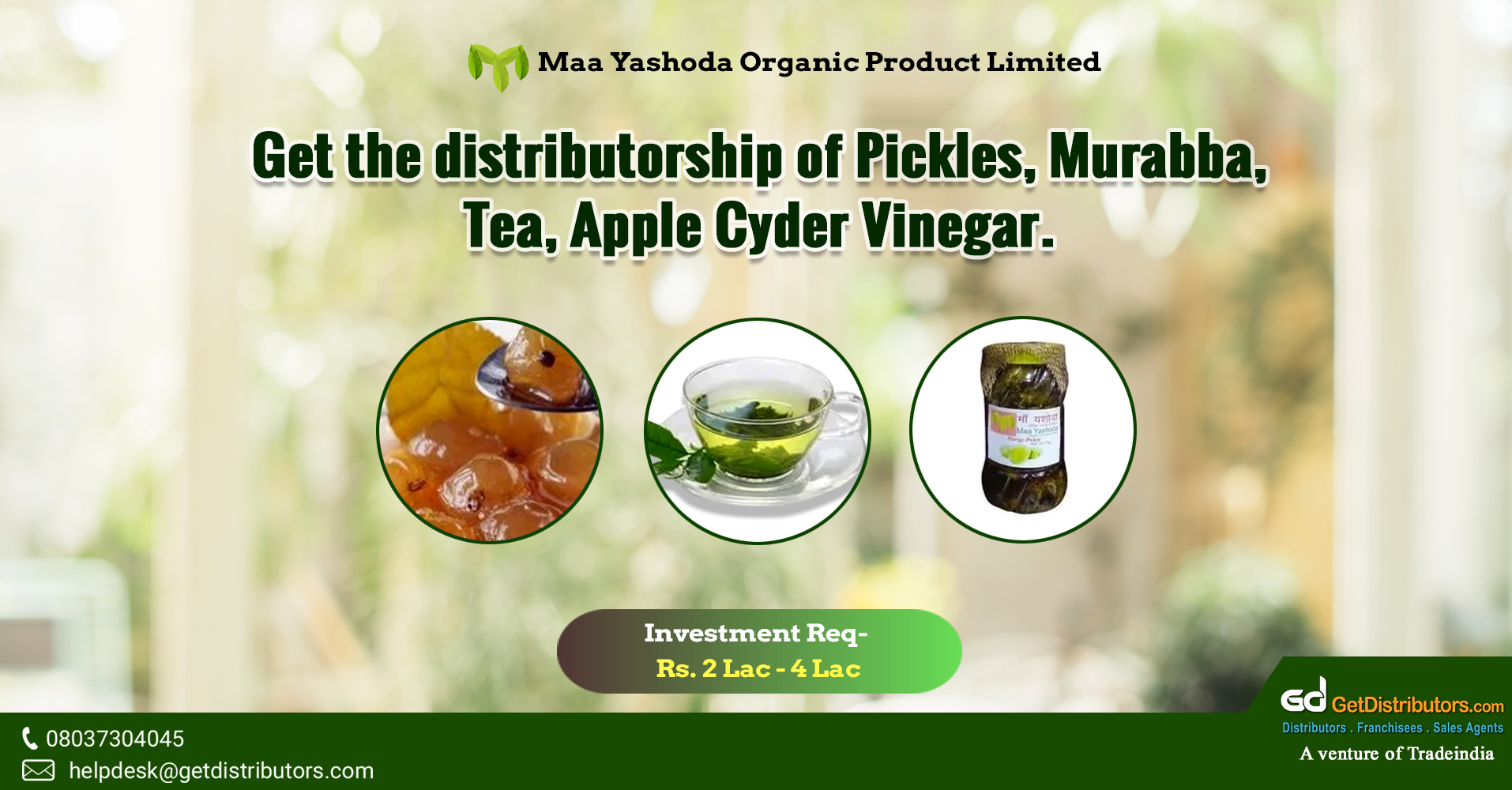 Maa Yashoda Organic Product Limited