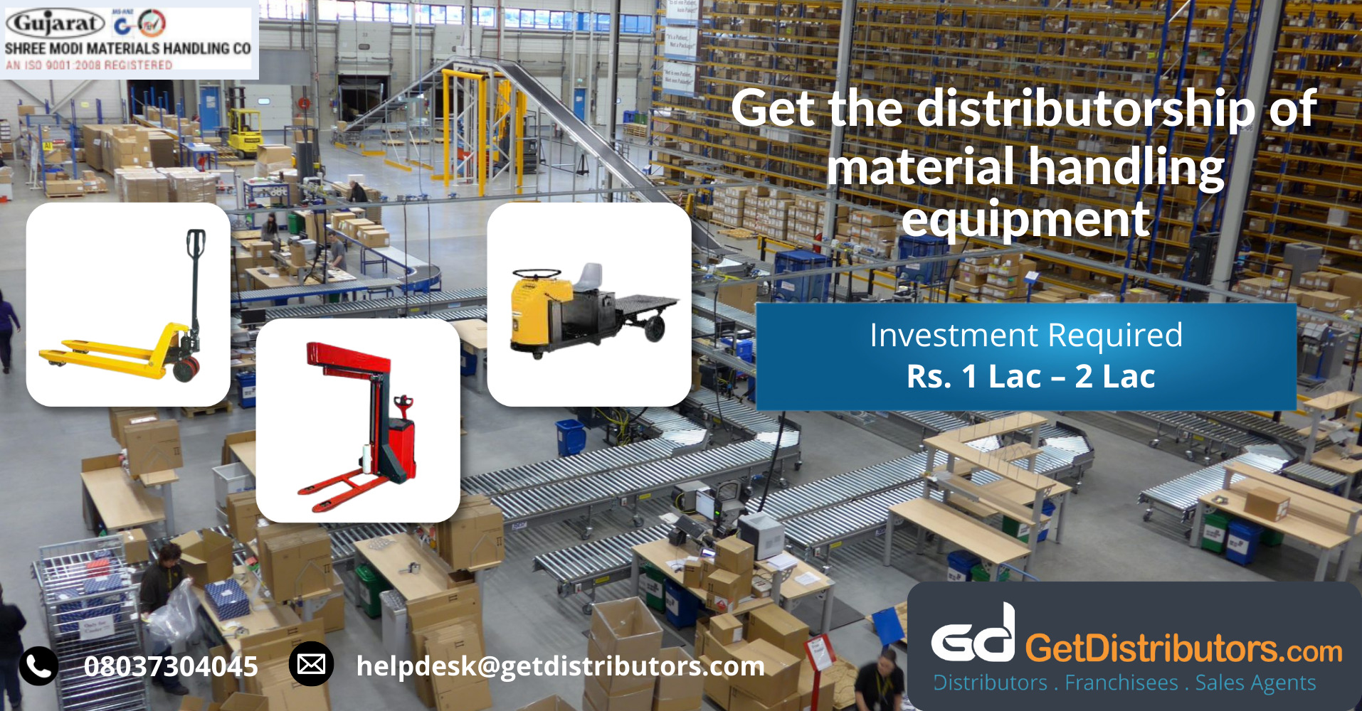 Distributorship of material handling equipment