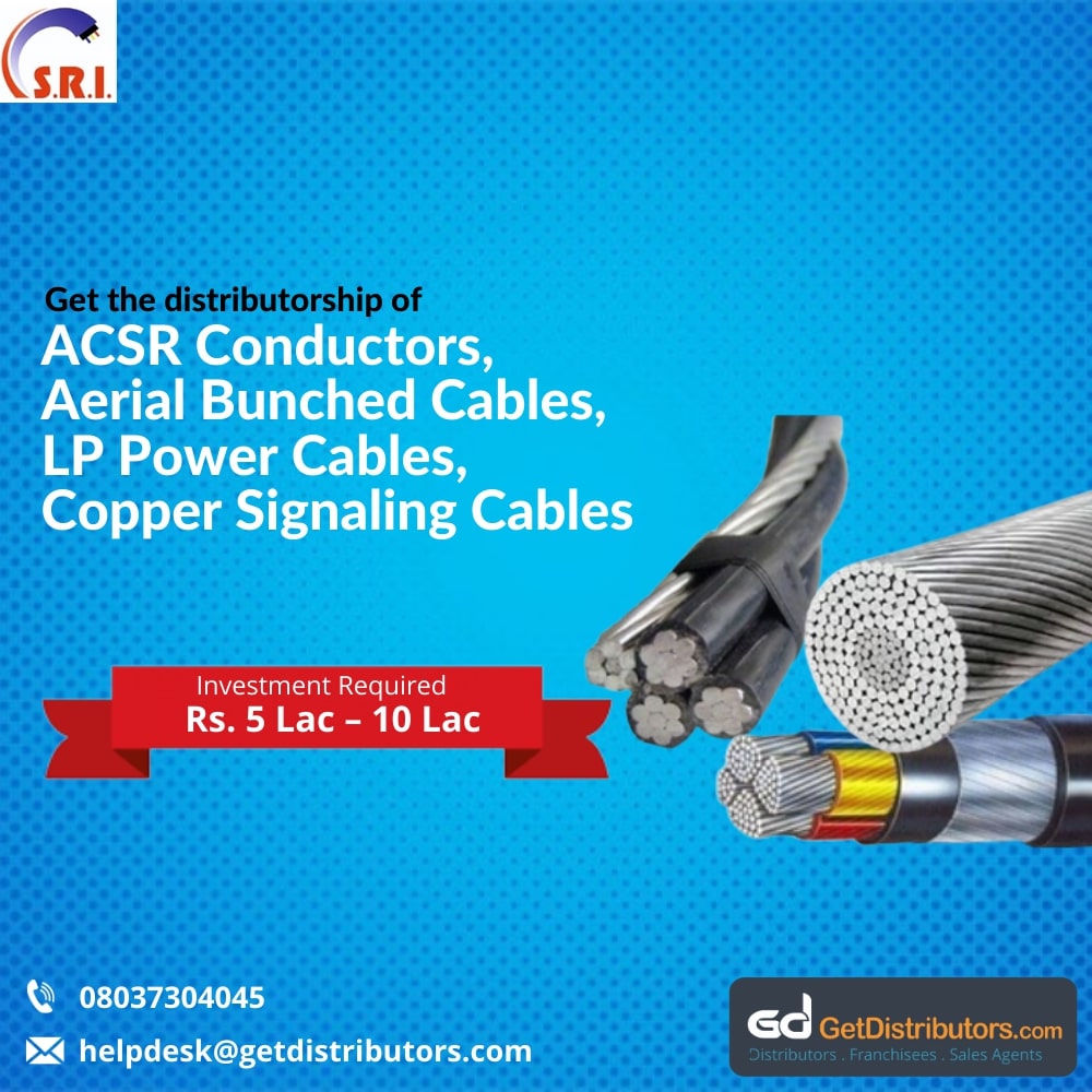 Distributorship of top-grade cables and other electrical supplies