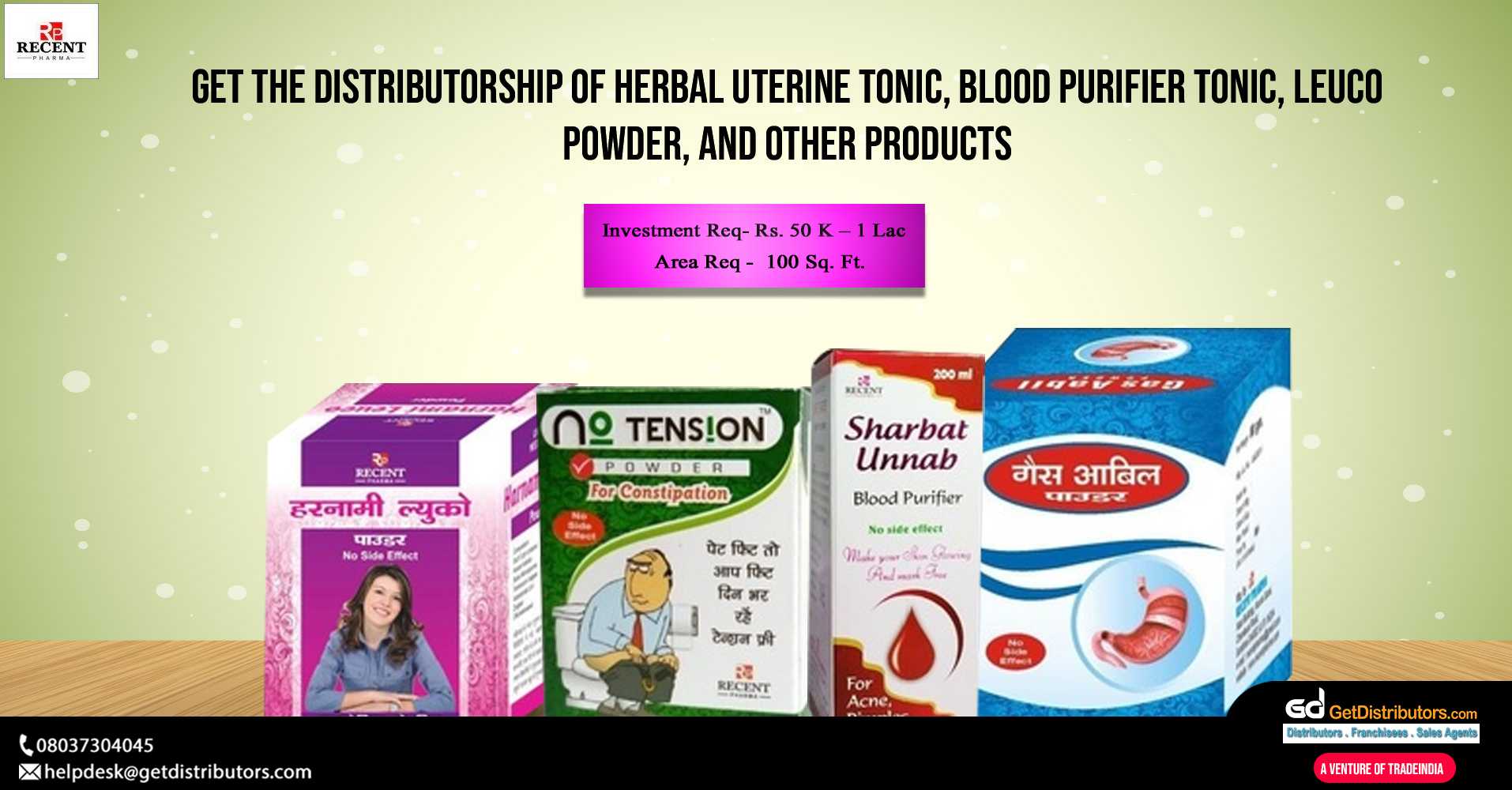 Distributorship of best-in-class pharmaceutical supplies