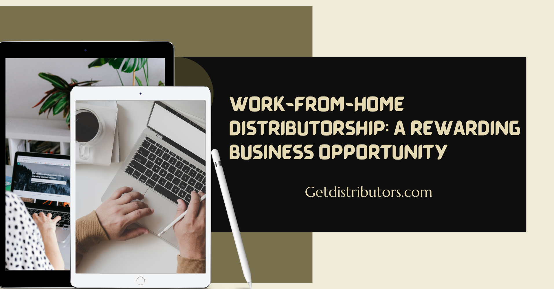 Work-from-Home Distributorship A rewarding business opportunity