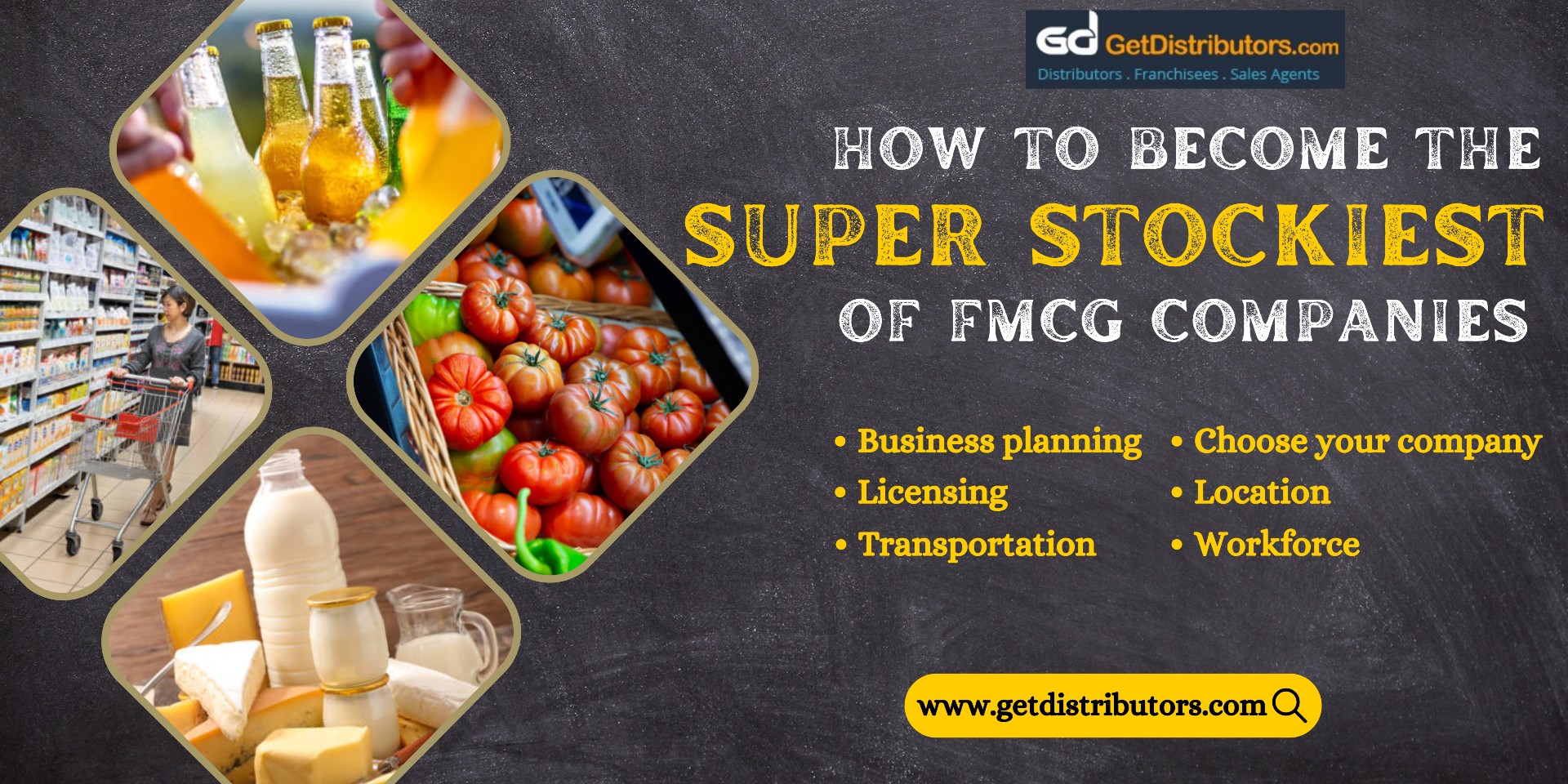 How to become the super stockists of FMCG companies?