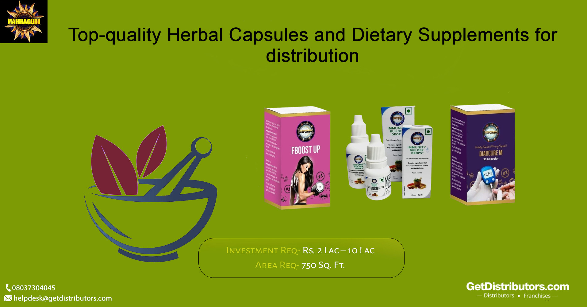Top-quality Herbal Capsules and Dietary Supplements for distribution