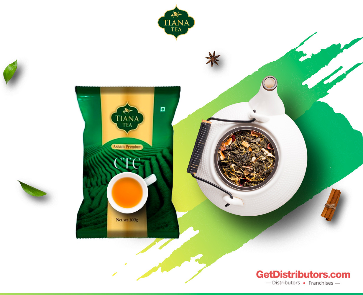 Premium quality TIANA brand tea for distribution