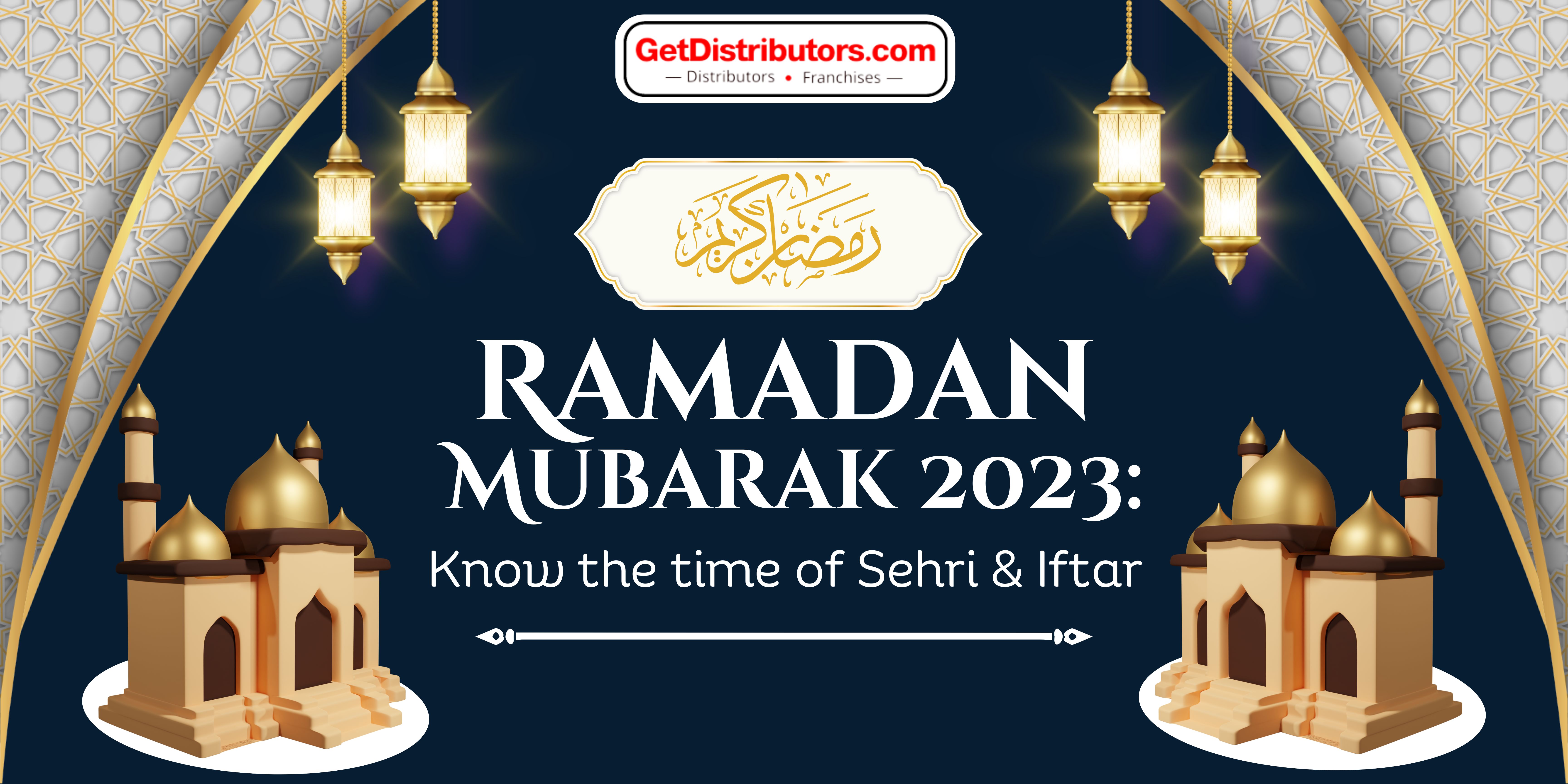 Ramadan Mubarak 2023 Know the time of Sehri & Iftar