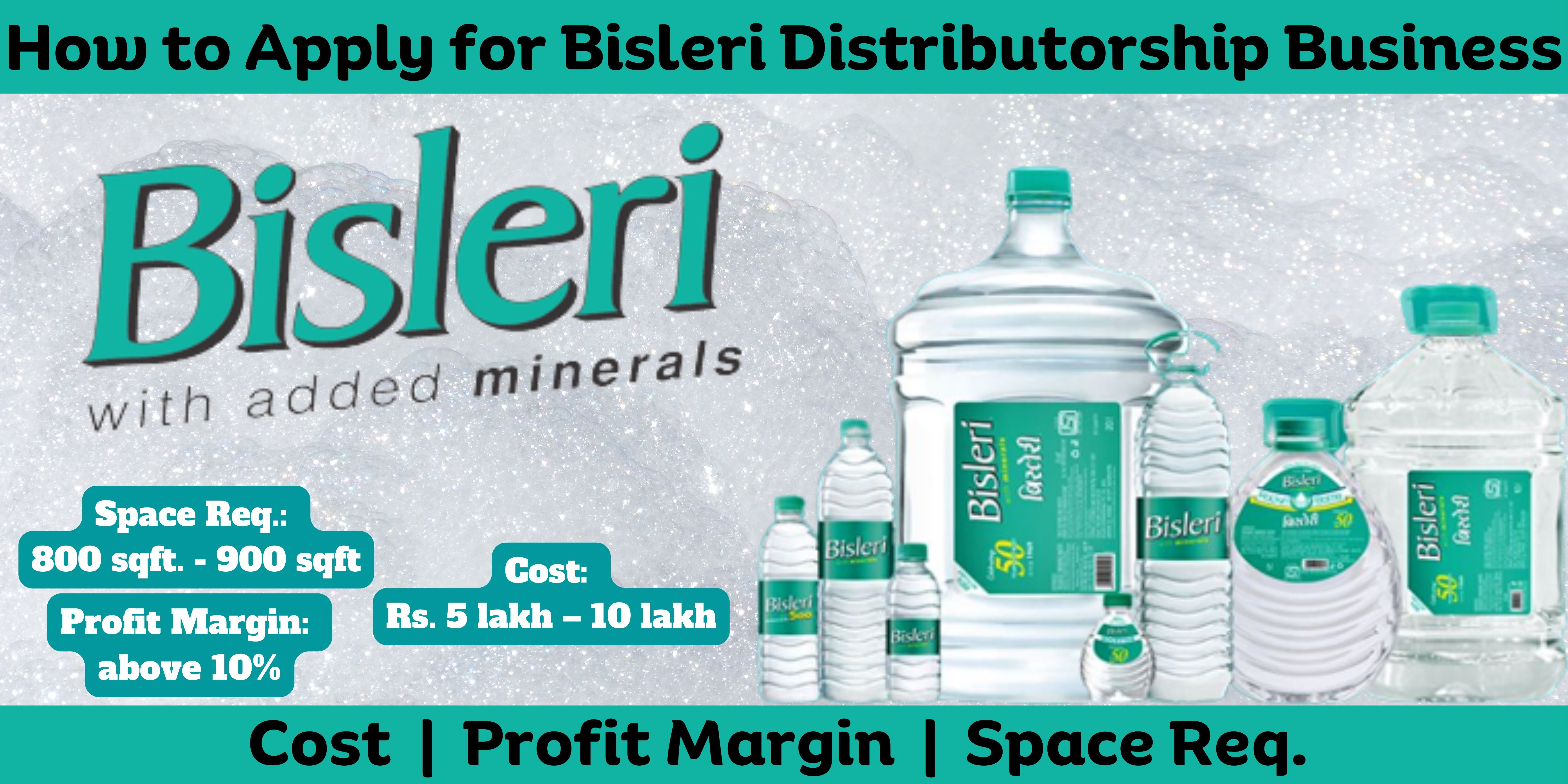 How to Apply for Bisleri Distributorship Business
