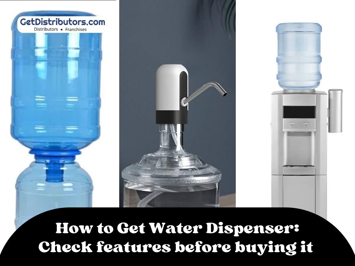 How to Get Water Dispenser
